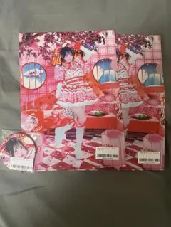 iLiFE! 心花りり クリアファイル(2枚)＆缶バッジセット