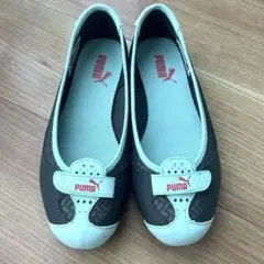 【美品】PUMAフラットシューズ23cm y2k