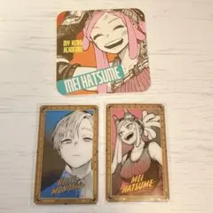 僕のヒーローアカデミア 原画展 コースター クリアカード 発目 物間