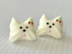 merryjenny 【Maison terrier】メレンゲクッキーピアス