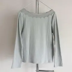 MAJESTIC LEGON シアーリブカットソー長袖 M 美品