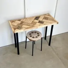 色んな天然木のワークデスク【ハンドメイド家具】