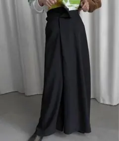 【新品タグ付き】ameri ORIGAMI FLARE WRAP PANTS