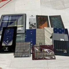 新品　レノマ、Playboy 、Mario Valentino ハンカチ15枚