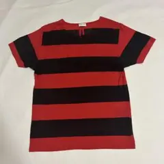 15AW Saint Laurent Paris ペイントボーダーTシャツ xl