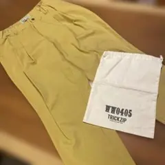 westwood outfitters テーパードパンツ　マスタードカラー　L