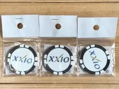 3枚セット XXIO チップマーカー ゼクシオ ゴルフ マーカー 新品 カジノ