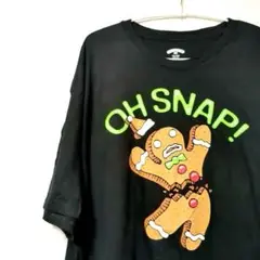 クリスマス HOLIDAY　TIME　ジンジャーブレッド Ｔシャツ Xmas