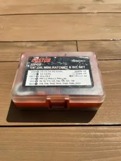 CUSTOR ミニビット ラチェット ツールセット