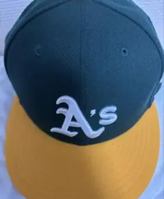 アスレチックスNew era59FIFTY キャップ 7 1/4