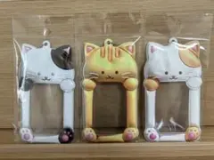 アニマル トレカケース フォトカードホルダー ねこ 3点セット②