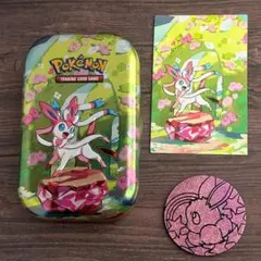 【海外限定!!】ニンフィア ポケモン ミニ缶 ダメカンケース ジャンボコイン