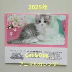 2025年 Happy Chat カレンダー　壁掛けカレンダー