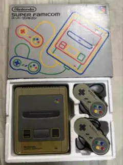 スーパーファミコン　本体　箱付き　ジャンク品