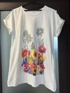fairy style フラワー　トップス　　チュニック　QVC