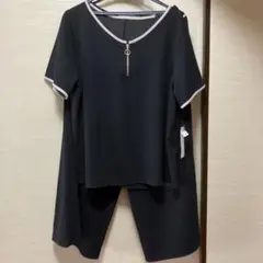 新品　spinkle セットアップ　半袖　ワイドパンツ　3L