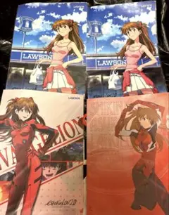 エヴァンゲリオン アスカ クリアファイルセット