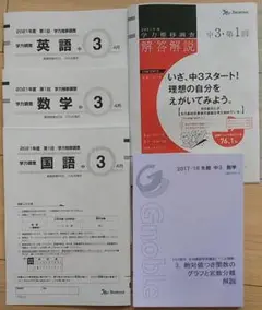 A 希少未記入　グノーブル　4年　算数　春期講習　Gnoble 3・4年生対象。算数問題集！「グノ-トレーニング④ 初級編」刊行