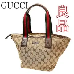【人気のシェリーライン】GUCCI グッチ GG ハンドバッグ