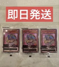 遊戯王　セブンイレブン　ハイチュウ ブラックマジシャンガール　3枚セット