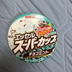 明治 エッセルスーパーカップ チョコミント 蓋
