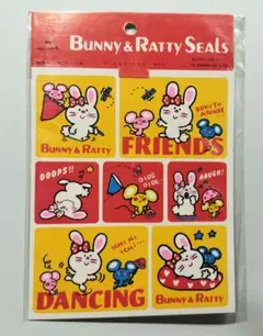 サンリオ バニー＆マッティ ノート 1976年製 昭和レトロ