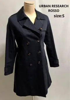 アーバンリサーチロッソ URBAN RESEARCH トレンチコート ネイビー