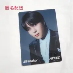 ATEEZ ジョンホ BIRTHDAY HMV 特典 クリアトレカ
