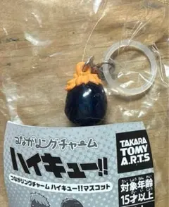 ハイキュー　つながリングチャーム　ガチャ　日向翔陽　ヒナガラス