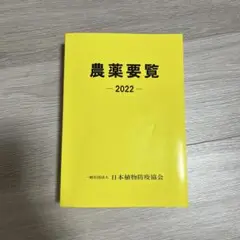 農薬要覧 2022