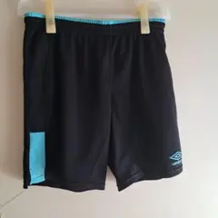 umbro ハーフパンツ 黒/青