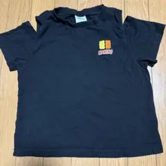 GU ハリボー　グミ　Tシャツ　130 黒