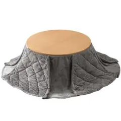 【美品】木製円形こたつ 直径70cm