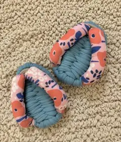 足半布ぞうり ブルー