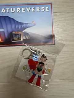 関西万博 パソナ　ネオアトム　アクリルキーホルダー　リーフレット付き
