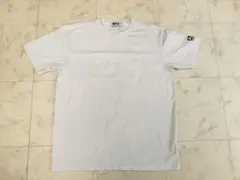 BALL MONOCHRO エンボスロゴ Tシャツ ホワイト