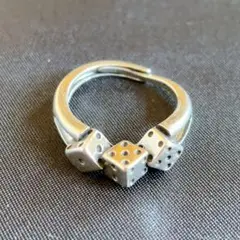ダイス サイコロ ヴィンテージ リング シルバー メキシカン silver925