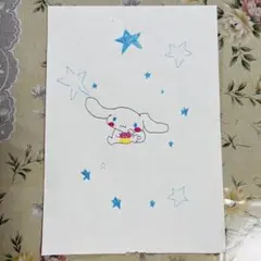子供　イラスト　サンリオ　シナモン