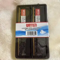 WINTEN DDR4 デスクトップ用メモリー　(8GB x 2枚) 16GB