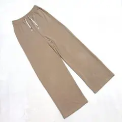 美品　W・CAI (F) リラックス　パンツ　ワッフル　ハニカム　楽々