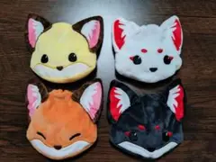 ちょコンとキツネ おかお巾着