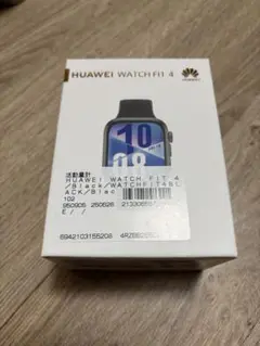 HUAWEI WATCH Fit 4 ブラック