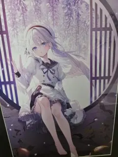 遠坂あさぎ 直筆サイン入り 藤の花 超高輝度LEDパネル Fine-Art's Design TRINITY / ◎遠坂あさぎ / Serena