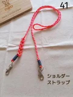 ショルダー ストラップ 41 キャンプ アウトドア スマホ サコッシュ ピンク
