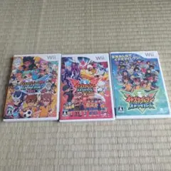 イナズマイレブン Wiiソフト3本セット