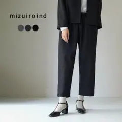 mizuiro ind ミズイロインド バックポケットイージーパンツ スラックス