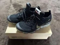 中古OFF-WHITE × NIKE AIR VAPORMAX "BLACK"