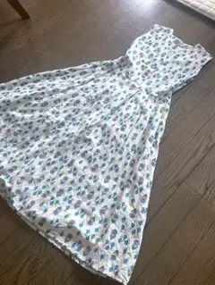 一点物 てんとう虫柄 コットンワンピース レトロ