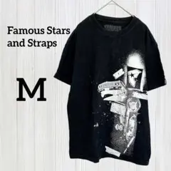 Famous Stars and Straps Tシャツ【M】ブラック 古着