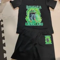 ボネガアンバラブ カエル Tシャツとショートパンツセット 120